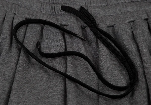 ミハラヤスヒロMIHARA YASUHIRO チュールレイヤードフライスニットスカート グレー黒38 K-120892_005