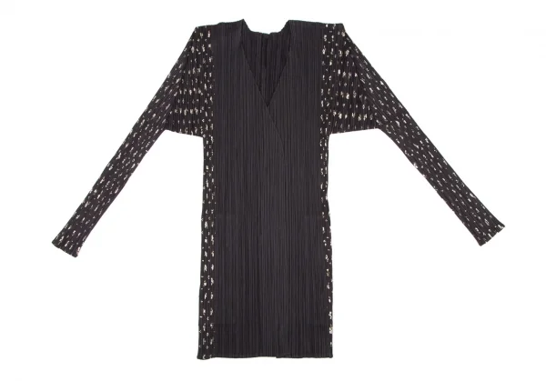 PLEATS PLEASE Floral Print Cardigan & Pants K-121054_003