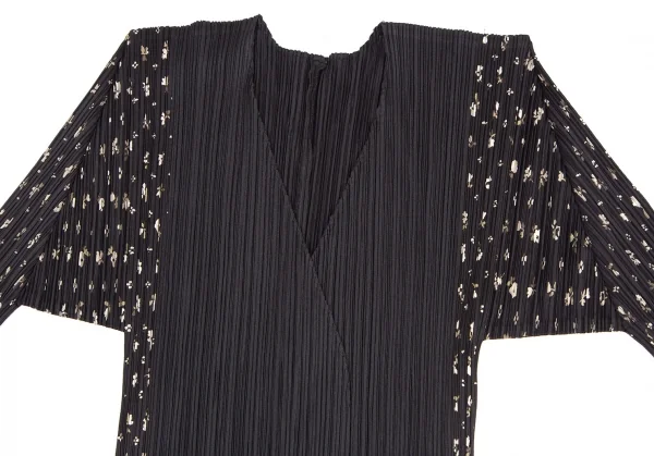 PLEATS PLEASE Floral Print Cardigan & Pants K-121054_004