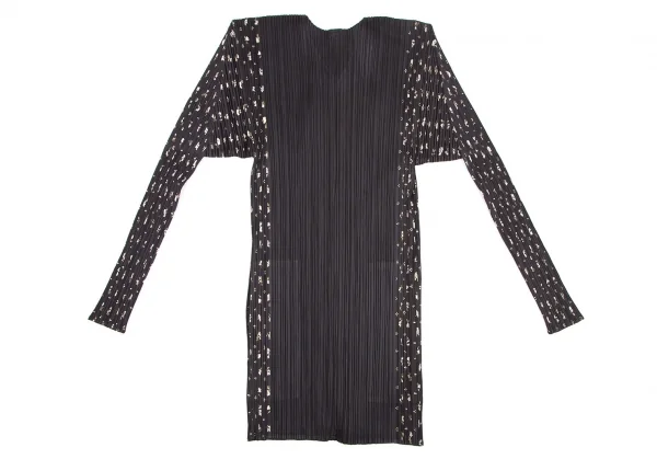 PLEATS PLEASE Floral Print Cardigan & Pants K-121054_011