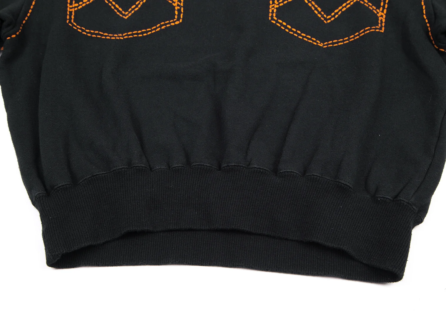 イッセイミヤケISSEY MIYAKE I.S. ポケット刺繍ステッチハイネックトレーナー 黒M 【レディース】 イッセイミヤケISSEY MIYAKEI.S. ポケット刺繍ステッチ