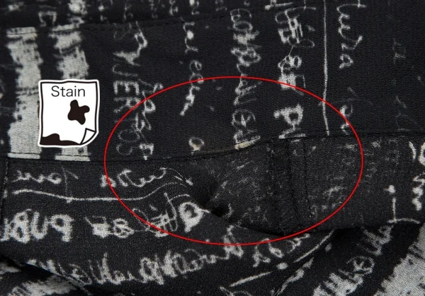 Jean Paul GAULTIER CLASSIQUE Lettering Printed Long Sleeve Shirt K-121120_004