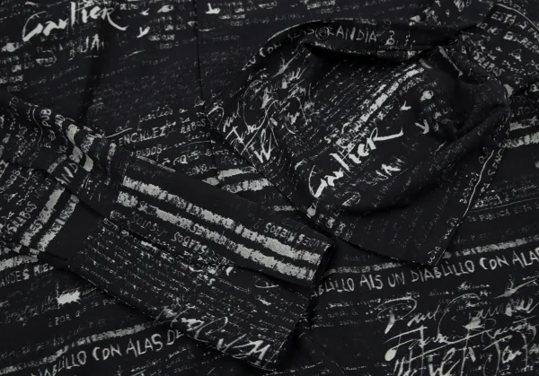 Jean Paul GAULTIER CLASSIQUE Lettering Printed Long Sleeve Shirt K-121120_008