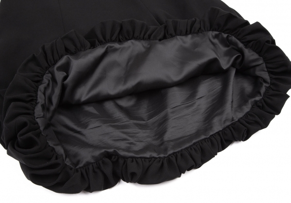 リミフゥLIMI feu ウールギャババルーンスカート 黒XS | DCブランド  