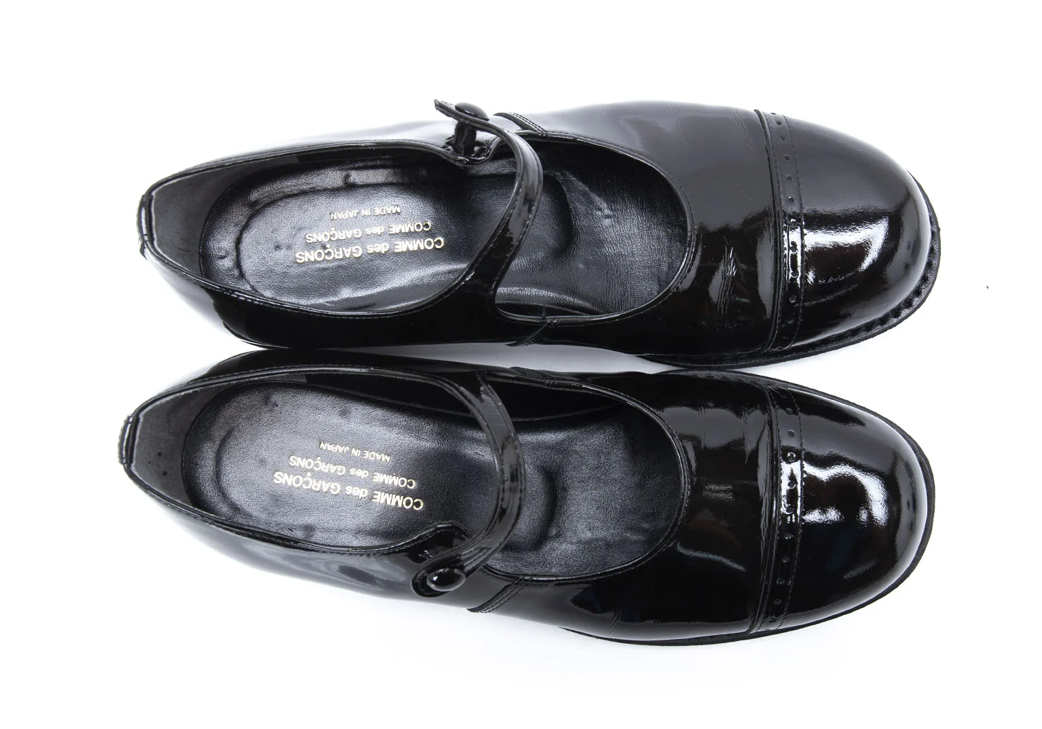 COMME des GARCONS コムコム コムデギャルソンCOMME エナメル