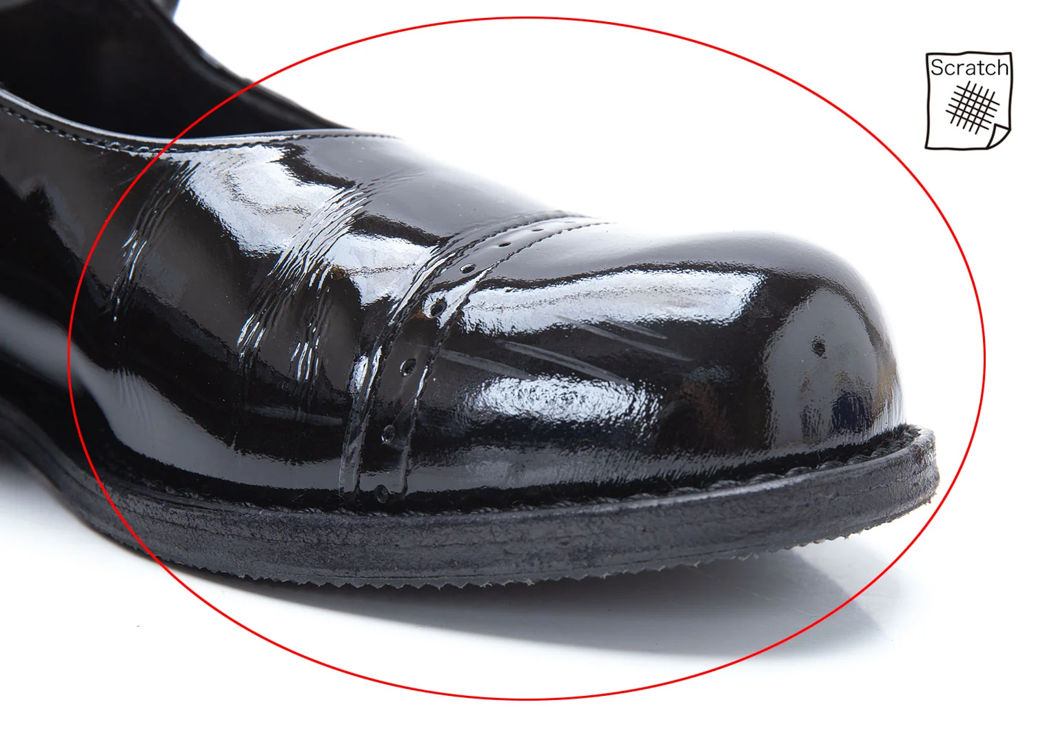 コムコム コムデギャルソンエナメルストラップシューズ 23 コムコム コムデギャルソンCOMME des GARCONS エナメル