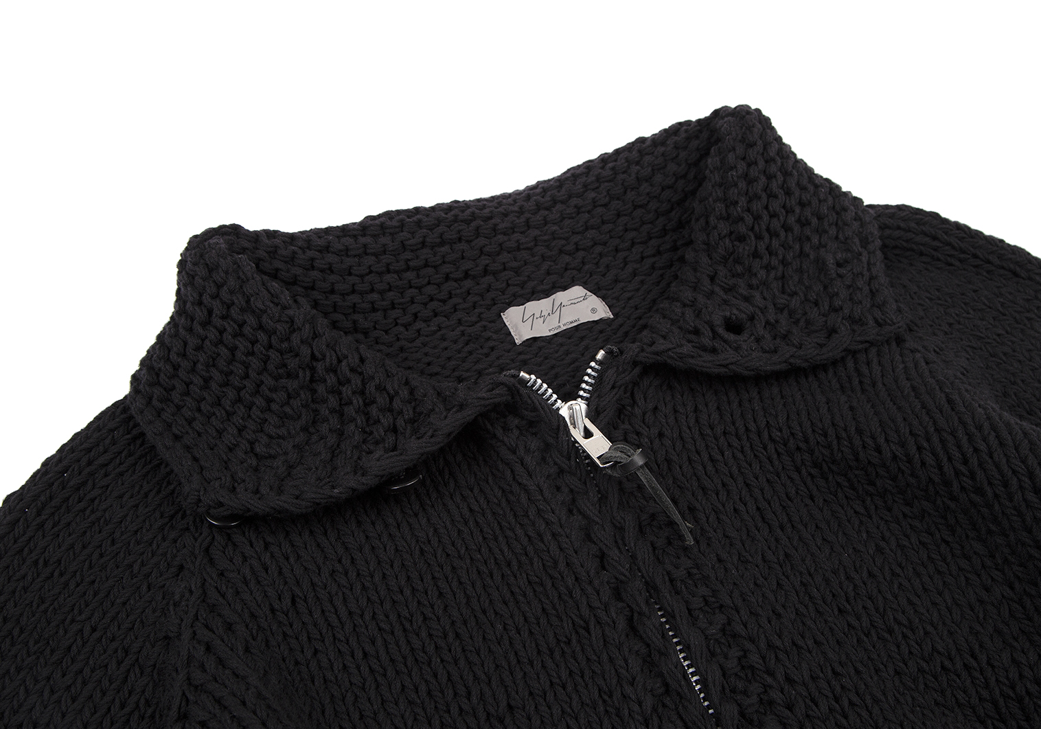 ヨウジヤマモト プールオムYohji Yamamoto POUR HOMME ロゴフリンジ 