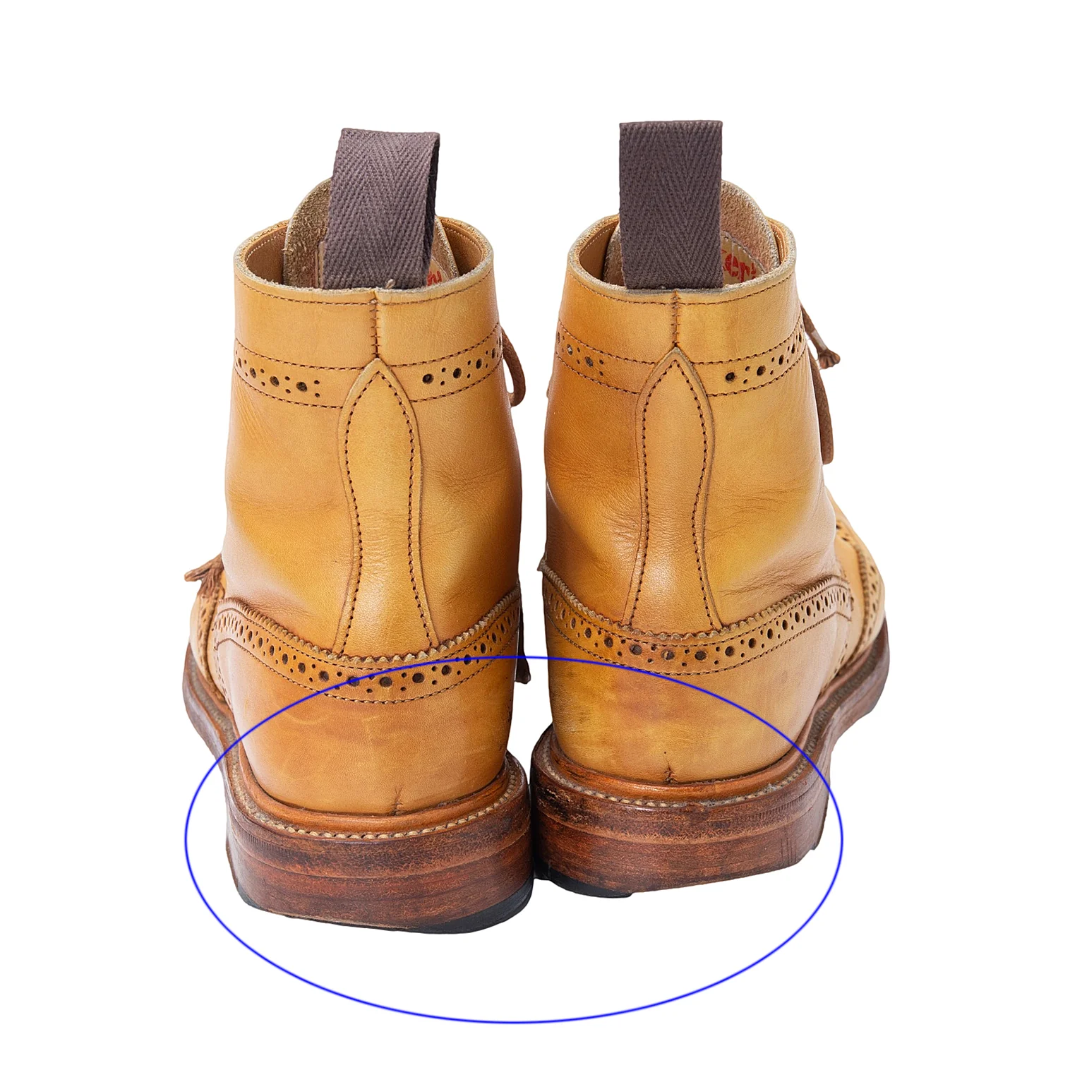 トリッカーズTricker's MALTON レザーカントリーブーツ キャメル