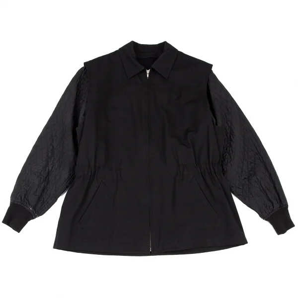 COMME des GARCONS HOMME PLUS Quilted Liner Layered Jacket Black M K-121406_001