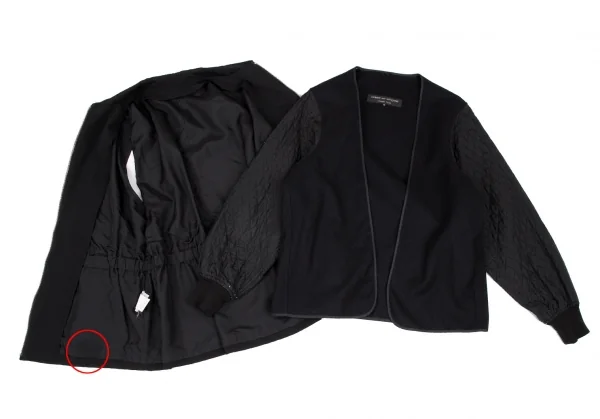 COMME des GARCONS HOMME PLUS Quilted Liner Layered Jacket K-121406_015