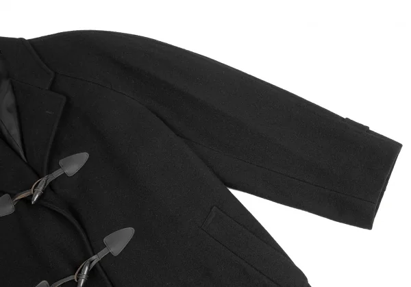 コムデギャルソン オムプリュスCOMME des GARCONS HOMME PLUS メルトンダッフルコート 黒M K-121407_006