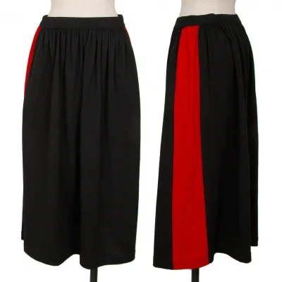 COMME des GARCONS Side Line Wool Skirt