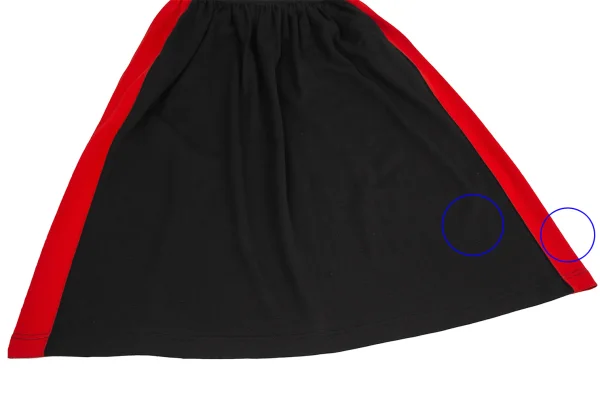 COMME des GARCONS Side Line Wool Skirt K-121598_006