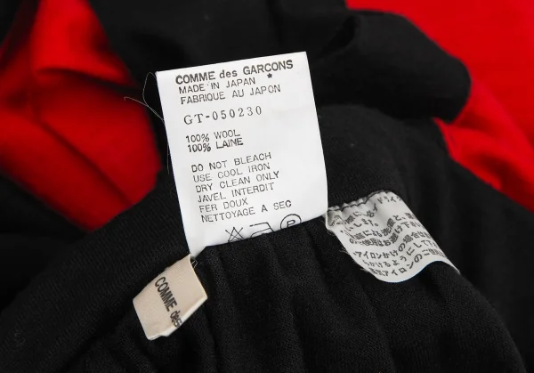 COMME des GARCONS Side Line Wool Skirt K-121598_015