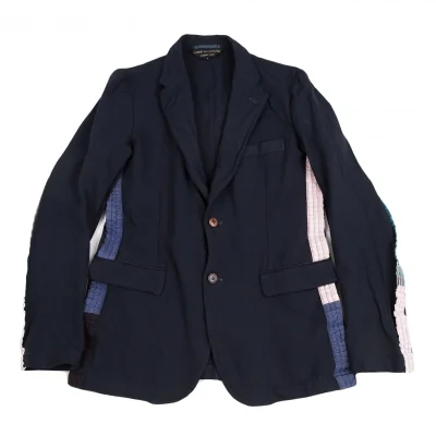 COMME des GARCONS HOMME PLUS Taping Dyed Poly Jacket