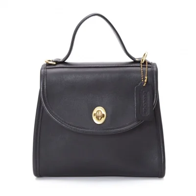 COACH OLD COACH Turnlock Leather Mini Bag