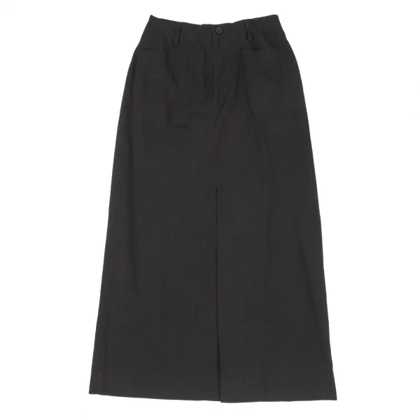 イッセイミヤケISSEY MIYAKE ポリプリーツスカート 黒S | DC