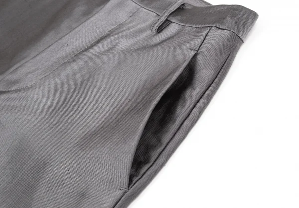ISSEY MIYAKE Nylon Blended Shiny Pants K-121670_005
