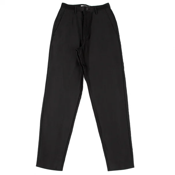 イッセイミヤケISSEY MIYAKEナイロン混紡シャイニーセットアップスーツ 黒M K-121674_013
