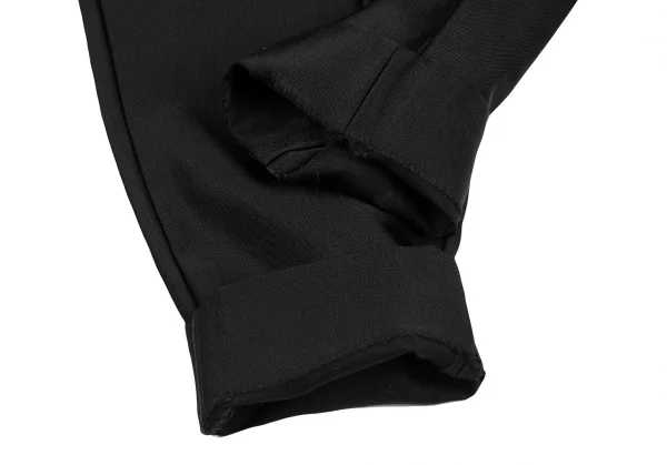 イッセイミヤケISSEY MIYAKEナイロン混紡シャイニーセットアップスーツ 黒M K-121674_017