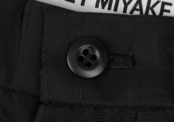 イッセイミヤケISSEY MIYAKE 異素材切替中綿セットアップスーツ L M 黒L, M K-121677_014