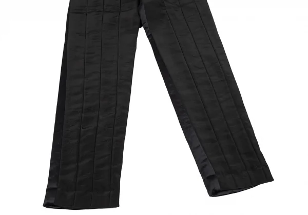 イッセイミヤケISSEY MIYAKE 異素材切替中綿セットアップスーツ L M 黒L, M K-121677_016