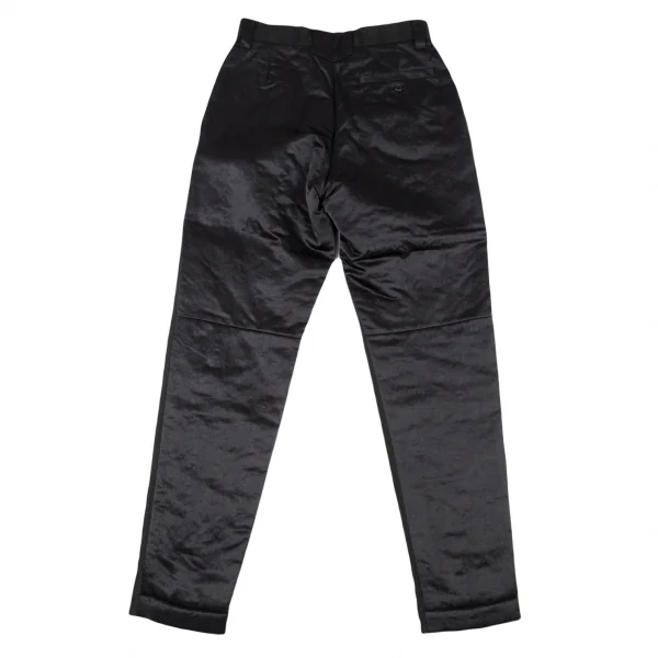 イッセイミヤケISSEY MIYAKE 異素材切替中綿セットアップスーツ L M 黒L, M K-121677_018