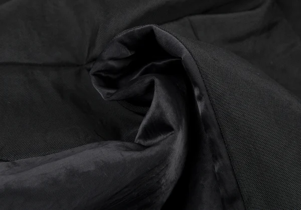 イッセイミヤケISSEY MIYAKE 異素材切替中綿セットアップスーツ L M 黒L, M K-121677_019