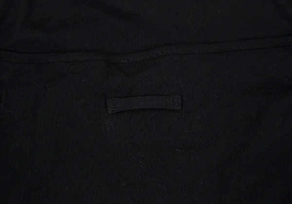 ジャンポールゴルチエ ファムJean Paul GAULTIER FEMME レザーパーツホルターネックトップス 黒40 K-121700_010