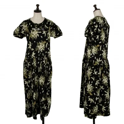 INGEBORG Printed Short-sleeved Dress