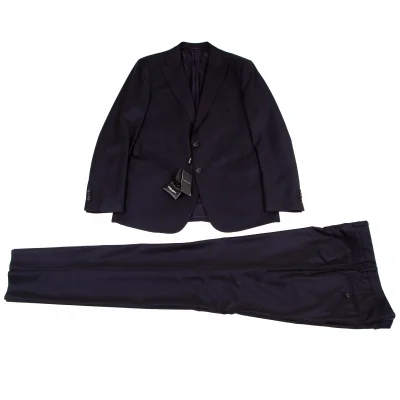GIORGIO ARMANI SOHO Checker Woven Jacket & Pants