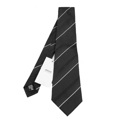 ARMANI COLLEZIONI Silk Shadow Regimental Tie
