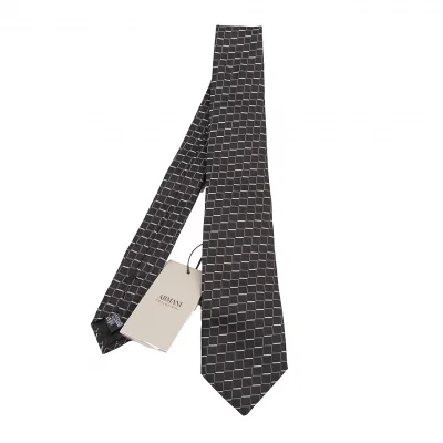 ARMANI COLLEZIONI Silk Square Jacquard Tie