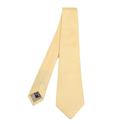 ARMANI COLLEZIONI Silk Zigzag Stitch Tie