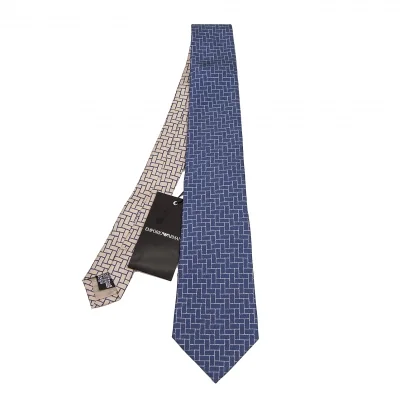 EMPORIO ARMANI Silk Printed Tie