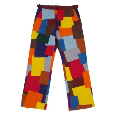 COMME des GARCONS HOMME PLUS Colorful Patchwork Pants