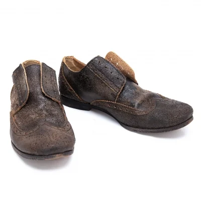JUNYA WATANABE COMME des GARCONS Cracked Leather Shoes