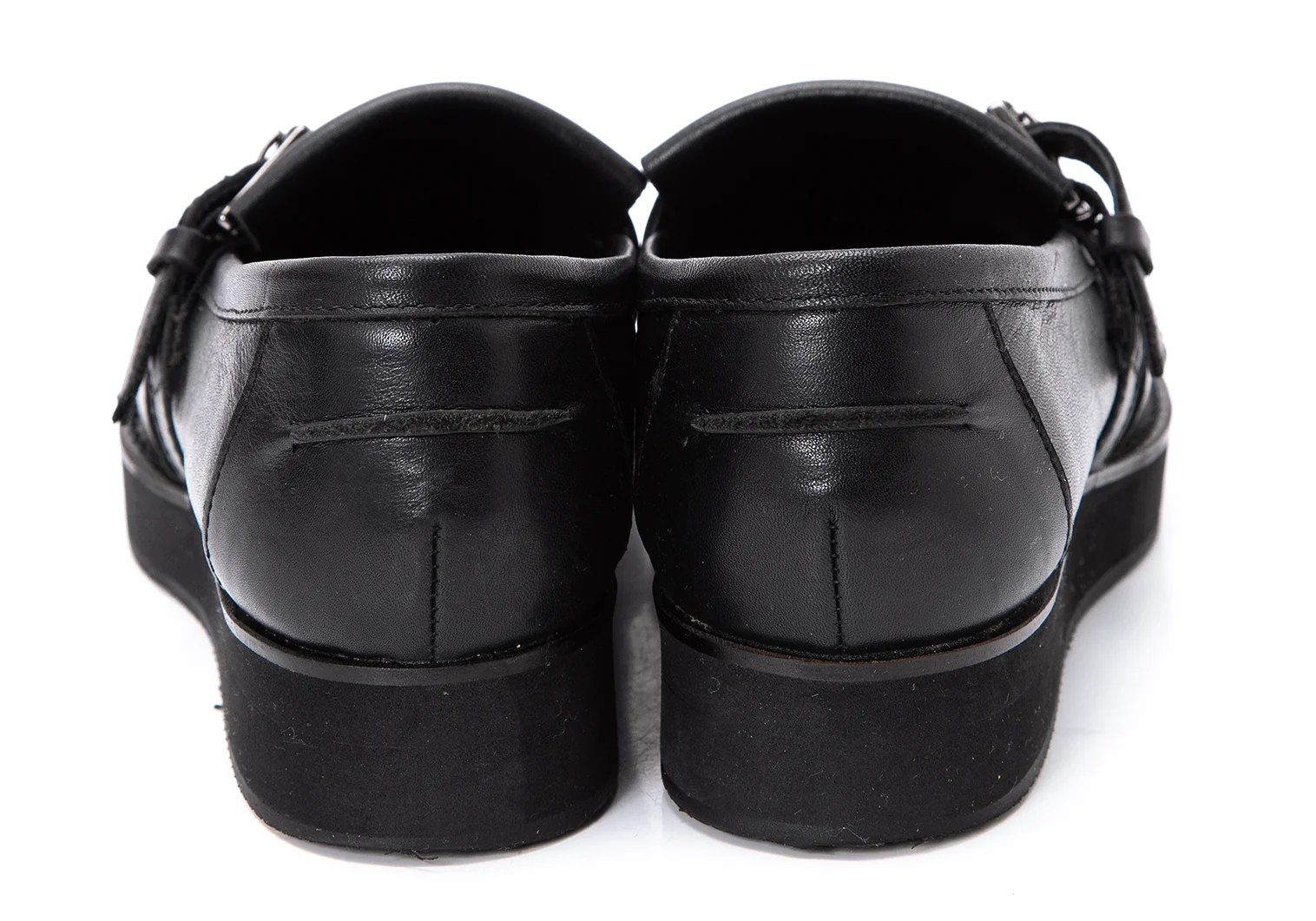 ヨウジヤマモト ノアールYohji Yamamoto NOIR ベルテッドレザー