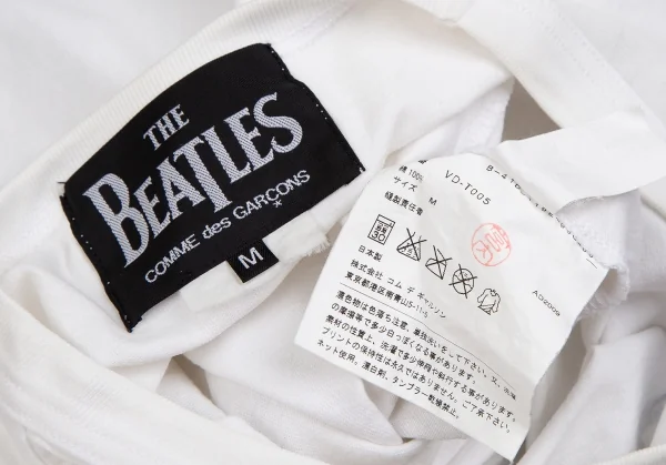 THE BEATLES COMME des GARCONS Printed T Shirt K-121830_014