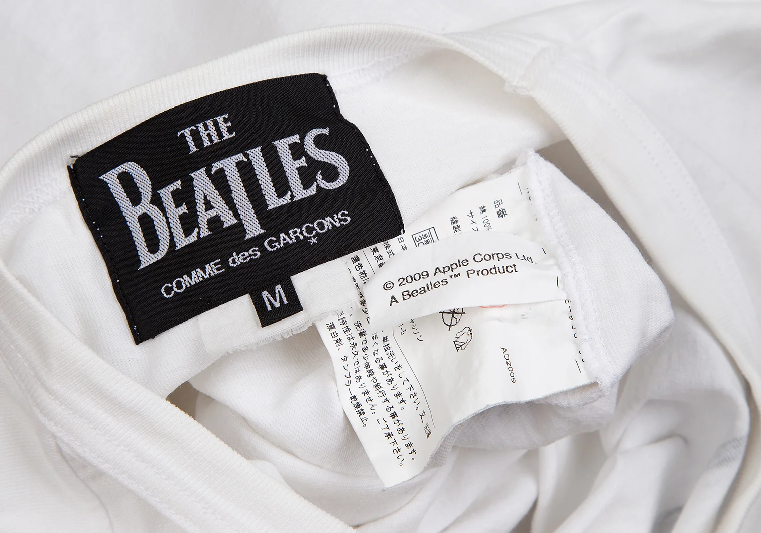 The Beatles X Comme Des Garçons The Beatles T-shirt | Black