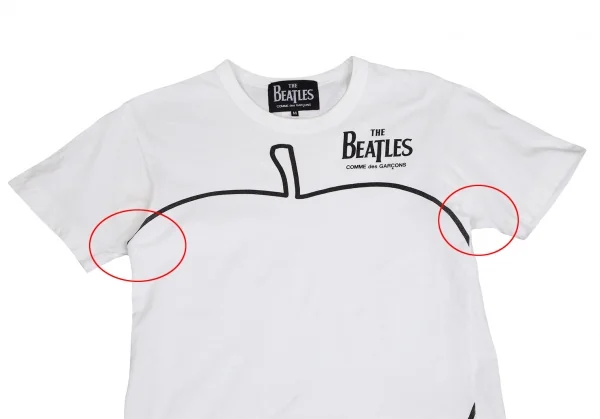 【コムデギャルソン】The Beatles プリントTシャツ ザ ビートルズ コムデギャルソンTHE BEATLES COMME des GARCONS