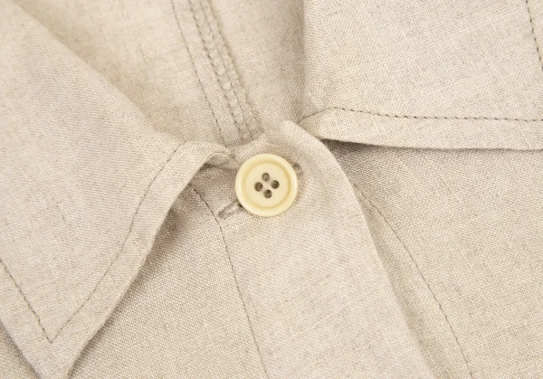 マックスアンドコーMAX&Co リネンフライフロントシャツ ベージュ40 K-121841_005