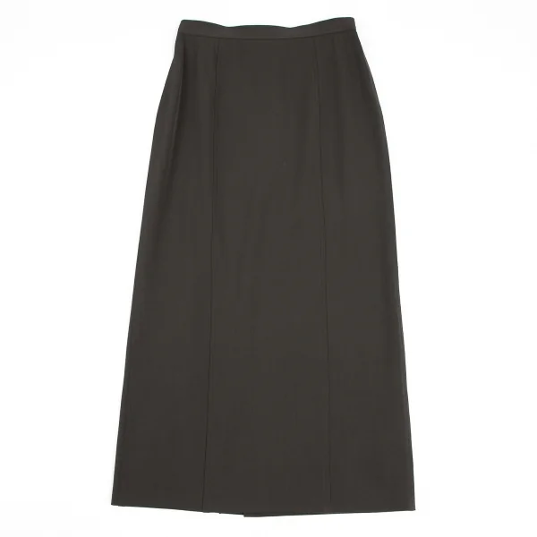 エンポリオ アルマーニEMPORIO ARMANI バックギャザーデザインセットアップスーツ カーキブラウン42・40 K-121852_011