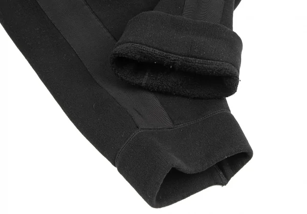 レギュレーション ヨウジヤマモトREGULATION yohji yamamoto 裏起毛スウェットサルエルパンツ 黒2 K-121882_012