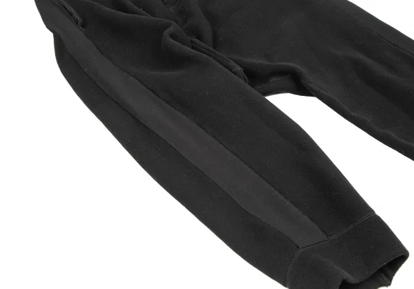 レギュレーション ヨウジヤマモトREGULATION yohji yamamoto 裏起毛スウェット変形セットアップ 黒2 K-121883_014
