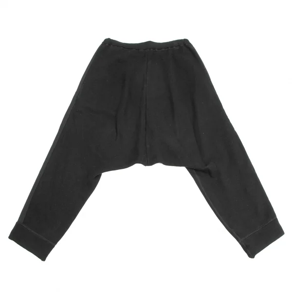 レギュレーション ヨウジヤマモトREGULATION yohji yamamoto 裏起毛スウェット変形セットアップ 黒2 K-121883_017