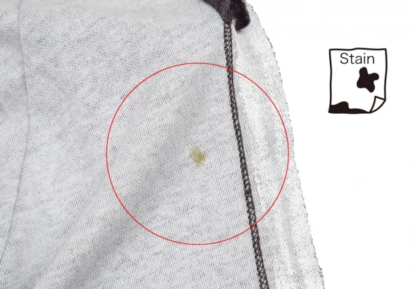 ラグネキカス フォー ヨウジヤマモトRAGNE KIKAS for Yohji Yamamoto アウトシームプリントデザインハイネックカットソー 茶2 K-121886_013