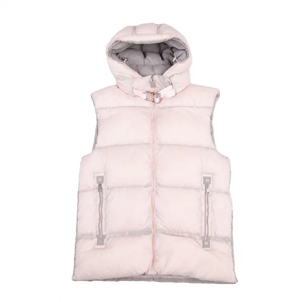 モンクレールジーニアス アリクスMoncler GENIUS 6 1017 ALYX 9SM フーデッドダウンベスト ピンク2 K-121911_002