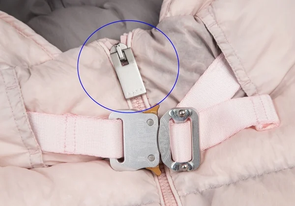 モンクレールジーニアス アリクスMoncler GENIUS 6 1017 ALYX 9SM フーデッドダウンベスト ピンク2 K-121911_004