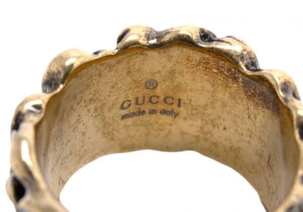 グッチGUCCI メタルリング ゴールド16号 K-121919_006